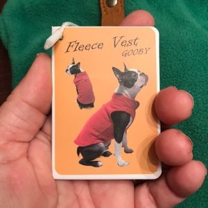 Gooby Other - Fleece dog vest. Brand New. Gooby Other - Fleece dog vest. Brand New.